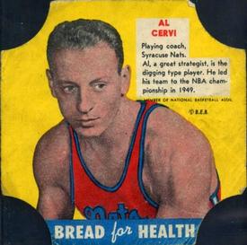 1950-51 Bread for Health #NNO Al Cervi Front