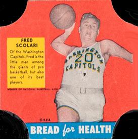 1950-51 Bread for Health #NNO Fred Scolari Front