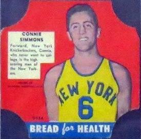1950-51 Bread for Health #NNO Cornelius Simmons Front