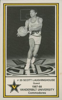 1987-88 Vanderbilt Commodores Police #6 Scott Laughinghouse Front