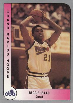 1991-92 ProCards CBA #99 Reggie Isaac Front