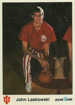 1986-87 Bank One Indiana Hoosiers All-Time Greats of IU Basketball (Series I) #33 John Laskowski Front