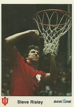 1986-87 Bank One Indiana Hoosiers All-Time Greats of IU Basketball (Series I) #40 Steve Risley Front