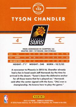 2015-16 Donruss #152 Tyson Chandler Back