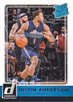 2015-16 Donruss #206 Justin Anderson Front