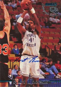 1995 Classic Rookies - Autograph Edition Autographs #NNO Kurt Thomas Front
