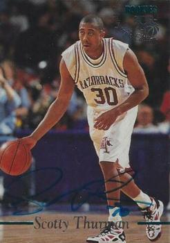 1995 Classic Rookies - Autograph Edition Autographs #NNO Scotty Thurman Front