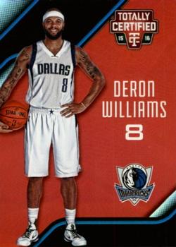 2015-16 Panini Totally Certified - Mirror Red #32 Deron Williams Front