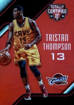 2015-16 Panini Totally Certified - Mirror Red #56 Tristan Thompson Front