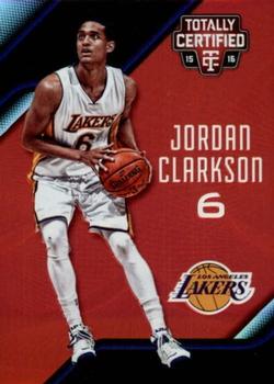 2015-16 Panini Totally Certified - Mirror Red #69 Jordan Clarkson Front