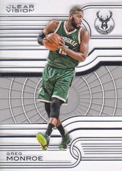 2015-16 Panini Clear Vision #24 Greg Monroe Front