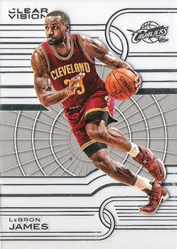 2015-16 Panini Clear Vision #70 LeBron James Front