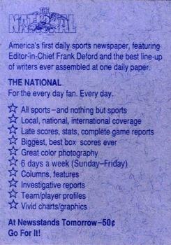1989-90 The National Sports Daily #NNO Patrick Ewing / Michael Jordan Back