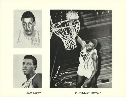 1970-71 Cincinnati Royals Team Issue 8x10 #NNO Sam Lacey Front