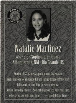 1997-98 Kentucky Wildcats Women #NNO Natalie Martinez Back