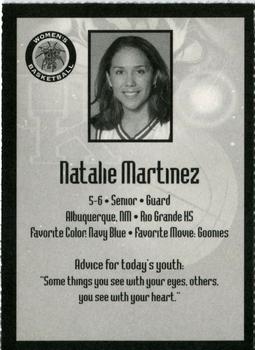 1999-00 Kentucky Wildcats Women #NNO Natalie Martinez Back