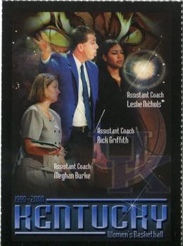 1999-00 Kentucky Wildcats Women #NNO Meghan Burke / Rick Griffith / Leslie Nichols Front