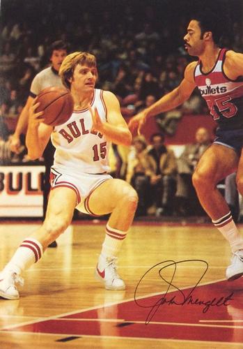 1977-78 Chicago Bulls White Hen Pantry #6 John Mengelt Front
