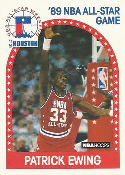 1989-90 Hoops All-Star Panels Perforated #159 Patrick Ewing Front