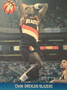 1995 Joan Basket Dominos NBA Greek #34 Clyde Drexler Front