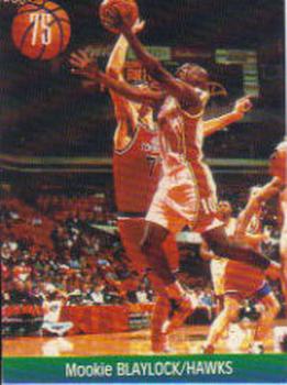 1995 Joan Basket Dominos NBA Greek #75 Mookie Blaylock Front