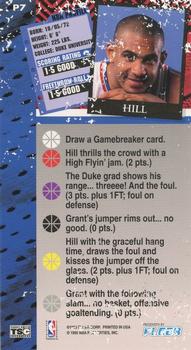 1995 Fleer Jam Session Game #P7 Grant Hill Back