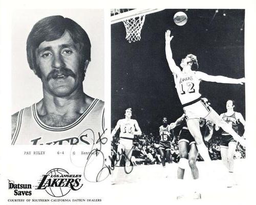 1974-75 Datsun Los Angeles Lakers #NNO Pat Riley Front