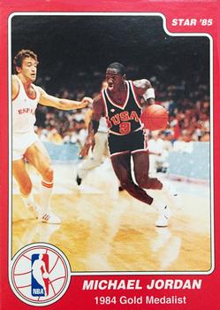 1997 1984-85 Star Olympic Michael Jordan (Unlicensed) #4 Michael Jordan Front