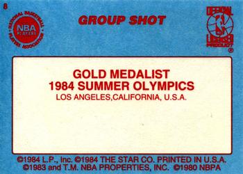 1997 1984-85 Star Olympic Team (Unlicensed) #8 Group Shot Back