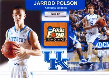 2011-12 Kentucky Wildcats (Unlicensed) #8 Jarrod Polson Front
