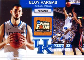 2011-12 Kentucky Wildcats (Unlicensed) #10 Eloy Vargas Front