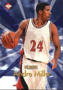 1999 Collector's Edge - Xplosive #X13 Andre Miller Front