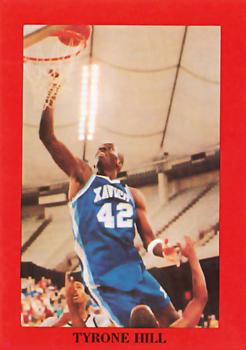1989-90 Roundball Press 1st Rounders (Unlicensed) #9 Tyrone Hill Front