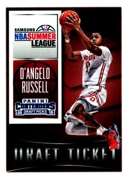 2015 Panini Samsung NBA Summer League #5 D'Angelo Russell Front