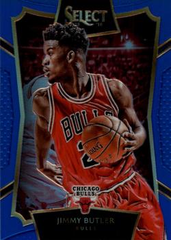 2015-16 Panini Select - Concourse Blue Prizms #45 Jimmy Butler Front