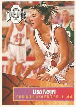 1994-95 Ohio State Buckeyes Women #9 Lisa Negri Front