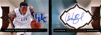 2013-14 SP Authentic - Ultimate Rookie Signatures Booklets #URS-9 Archie Goodwin Front