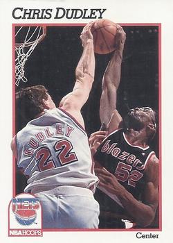 1991-92 Hoops - Prototypes #135 Chris Dudley Front