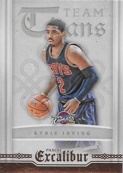 2015-16 Panini Excalibur - Team Titans #7 Kyrie Irving Front