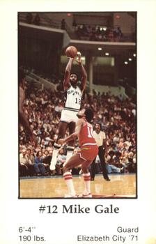1979-80 Handy Dan San Antonio Spurs #NNO Mike Gale Front
