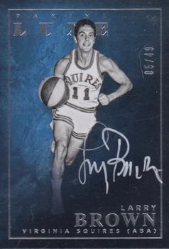2015-16 Panini Luxe - Luxe Autographs #LX-LBR Larry Brown Front