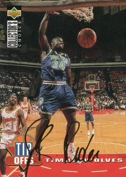 1994-95 Collector's Choice Japanese - Gold Signatures #181 Isaiah Rider Front
