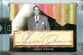 2014-15 Panini Eminence - Cut Signatures #CS-JOW Jesse Owens Front