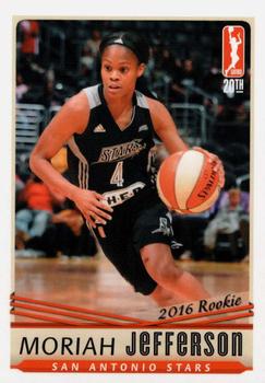 2016 Rittenhouse WNBA #92 Moriah Jefferson Front