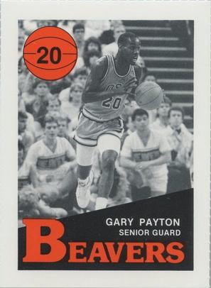 1989-90 Oregon State Beavers #13 Gary Payton Front