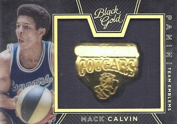 2015-16 Panini Black Gold - Team Emblems #26 Mack Calvin Front