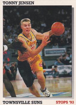 1993 Australian Stops NBL #89 Tonny Jensen Front
