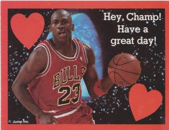 1991 Cleo Michael Jordan Valentines #NNO Michael Jordan Front