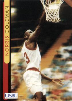 1997 Sports Time USBL #1 Norris Coleman Front