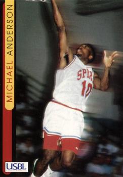 1997 Sports Time USBL #3 Michael Anderson Front